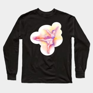 Arabesque Ballet Long Sleeve T-Shirt